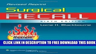 Collection Book Surgical Recall, 6th Edition (Recall Series)