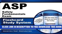 New Book ASP Safety Fundamentals Exam Flashcard Study System: ASP Test Practice Questions   Review