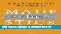 [Download] Made to Stick: Why Some Ideas Survive and Others Die Kindle Free