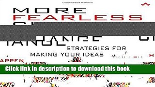 [Popular] More Fearless Change: Strategies for Making Your Ideas Happen Hardcover Collection