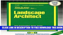 Collection Book Landscape Architect(Passbooks) (Passbooks for Career Opportunities/C-2392)