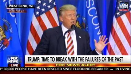 Hannity 8-16-16 - Sean Hannity Analyze Donald Trump's 'Groundbreaking' speech at West Band WI Rally_26