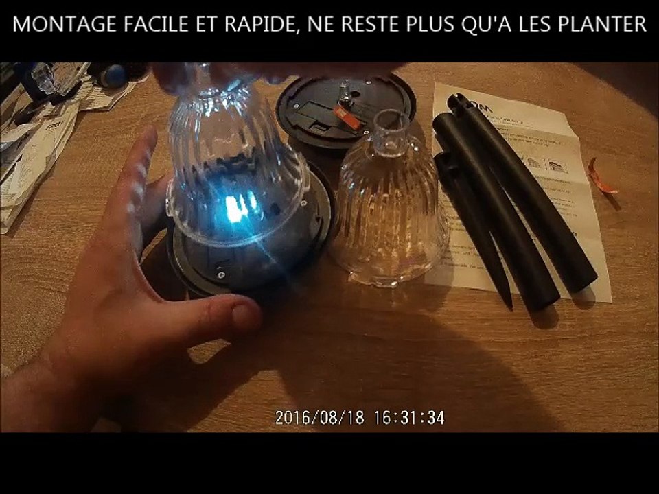 lampes énergie solaire à planter - Litom