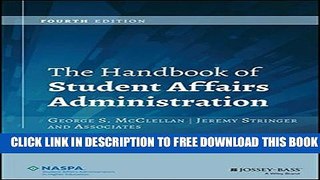 Collection Book The Handbook of Student Affairs Administration