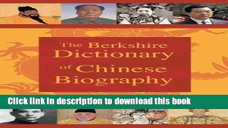 [PDF] Berkshire Dictionary of Chinese Biography Full Colection