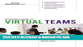 [Popular] Manager s Guide to Virtual Teams Paperback Collection