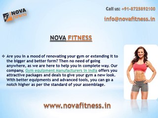 Absolute gym & fitness equipment manufacturer in India