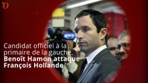 Primaire à gauche : Benoît Hamon s’en prend vivement à François Hollande