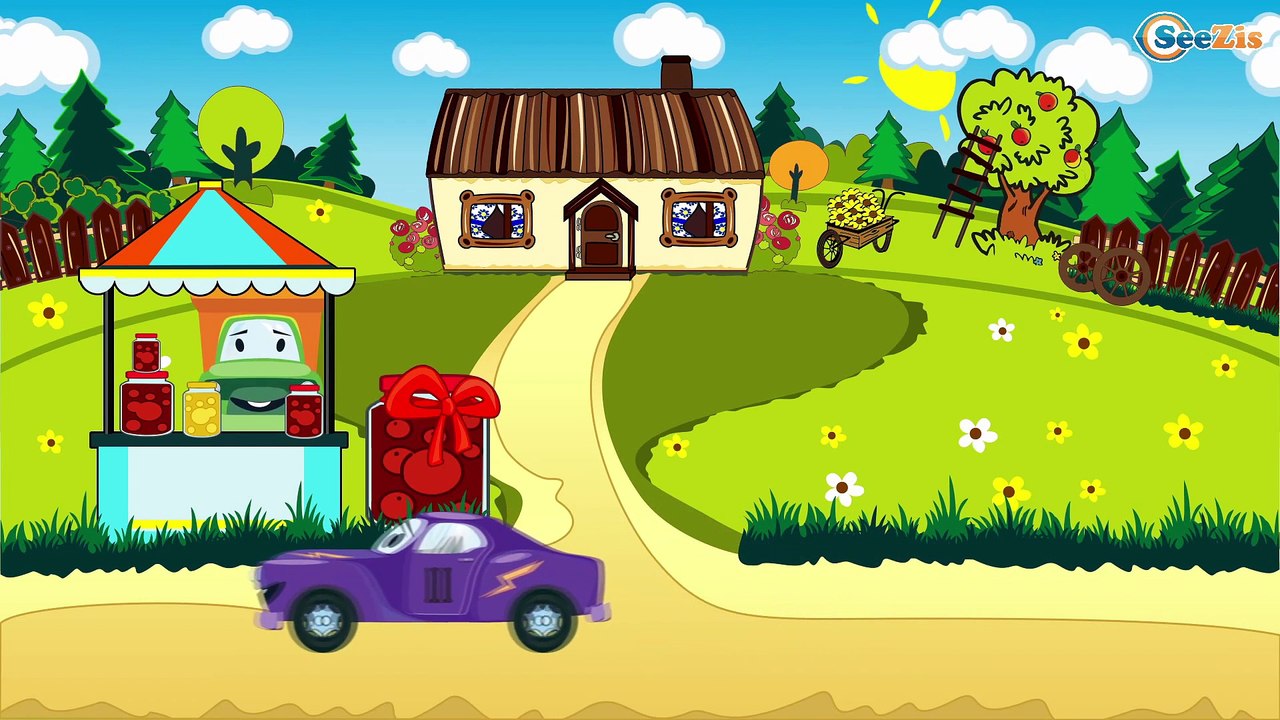 The Tow Truck with The Police Car | Emergency Vehicles & Service Vehicles Cartoons for children