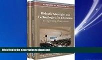 FAVORIT BOOK Handbook of Research on Didactic Strategies and Technologies for Education: