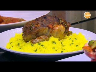 دجاج محشي خضروات | الشيف شربيني