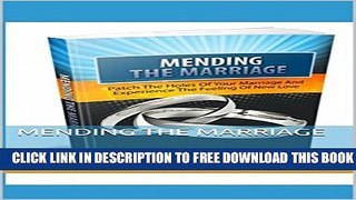 Collection Book Mending The Marriage: Patch the holes of your marriage and experience the feeling