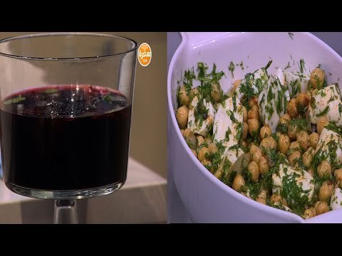 سلطة الموزاريلا بالحمص والأعشاب - فتة كفتة بالسويت آند ساور | اتفضلوا عندنا حلقة كاملة