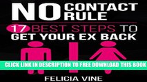 New Book No Contact Rule: 17 Best Tips on How To Get Your Ex Back   Free Gift Inside (The no