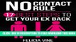 New Book No Contact Rule: 17 Best Tips on How To Get Your Ex Back + Free Gift Inside (The no