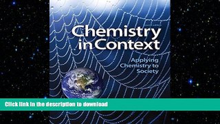 PDF ONLINE Chemistry in Context READ PDF FILE ONLINE