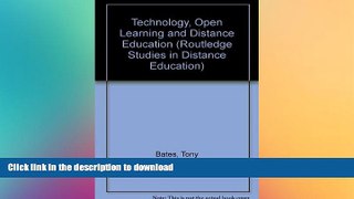 FAVORIT BOOK Technology, Open Learning and Distance Education (Routledge Studies in Distance