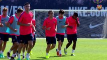 FCB Masia: la pretemporada del Barça B en imatges