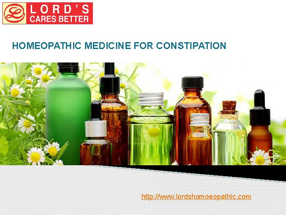 Homeopathic Medicine For Constipation