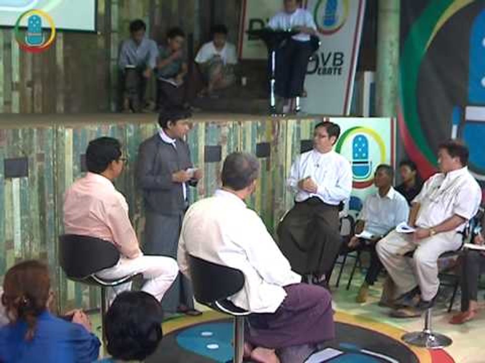 DVB Debate clip: "What can be done for the children who die in battle?" (Burmese)