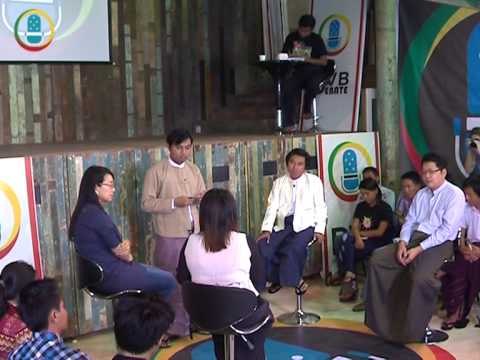 DVB Debate clip: 'This is not the right time for ASEAN chair' (Burmese)