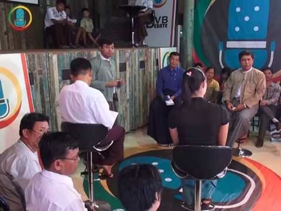 DVB Debate clip: "All workers in Burma are victims of slavery" (Burmese)