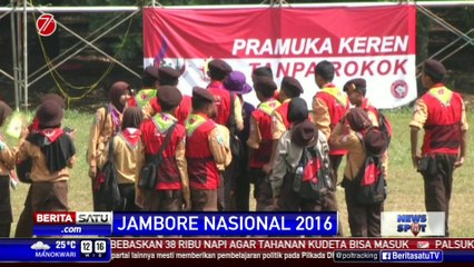 Jambore Nasional di Cibubur Diikuti 25 Ribu Peserta