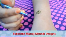 Stylish Simple Easy Mehndi Henna Designs For Beginners  Matroj Mehndi Designs Design-2