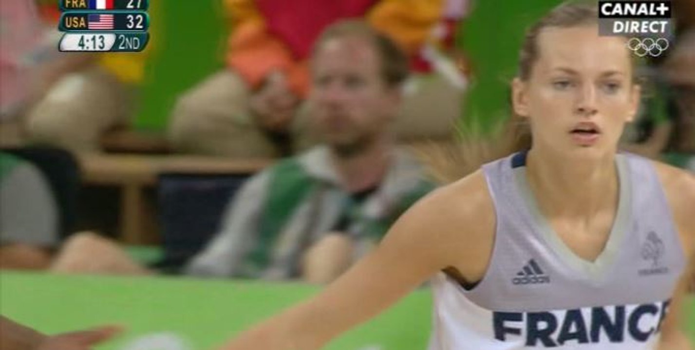 JO 2016 : Marine Johannès signe un dribble à la Stephen Curry (vidéo)