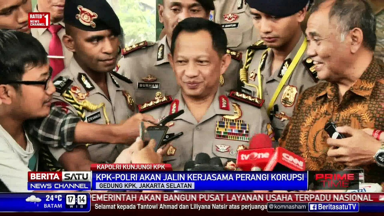 KPK-Polri Sepakat Investigas Bersama Kasus Korupsi Besar
