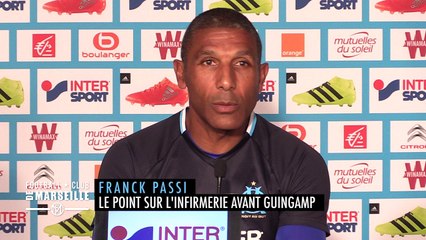 Passi - Le point sur l'infirmerie avant Guingamp