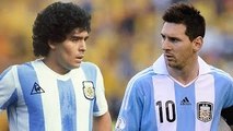 Diego Maradona vs Lionel Messi ● Argentine ADN compétences