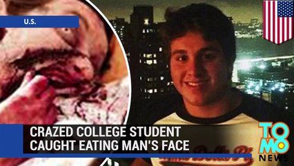 Cannibal attack - Flakka-fuelled ‘zombie’ frat boy eats Florida man's face - TomoNews.