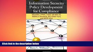 READ book  Information Security Policy Development for Compliance: ISO/IEC 27001, NIST SP 800-53,