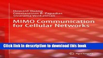 [Read PDF] MIMO Communication for Cellular Networks (Information Technology: Transmission,