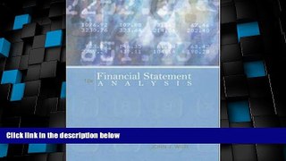 Must Have PDF  Financial Statement Analysis  Best Seller Books Best Seller