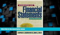 Big Deals  Analysis of Financial Statements  Free Full Read Best Seller