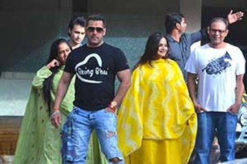 Take a look at Salman Khan being bhai for his sisters