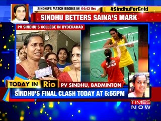 Times Now Speaks Exclusively to PV Sindhu's College Teachers