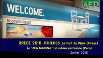 GRECE 2016. Part 29. ATHENES. Le Pirée. Le port de plaisance 