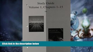Must Have  Study Guide, Volume 1, Chapters 1-15 to accompany Financial Accounting and Financial