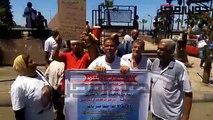 أهالي الإسكندرية يحتجون ضد غلاء الأسعار ويطالبون السيسي بتدخل حلها