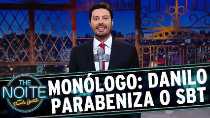 Monólogo: Danilo comemora os 35 anos do SBT