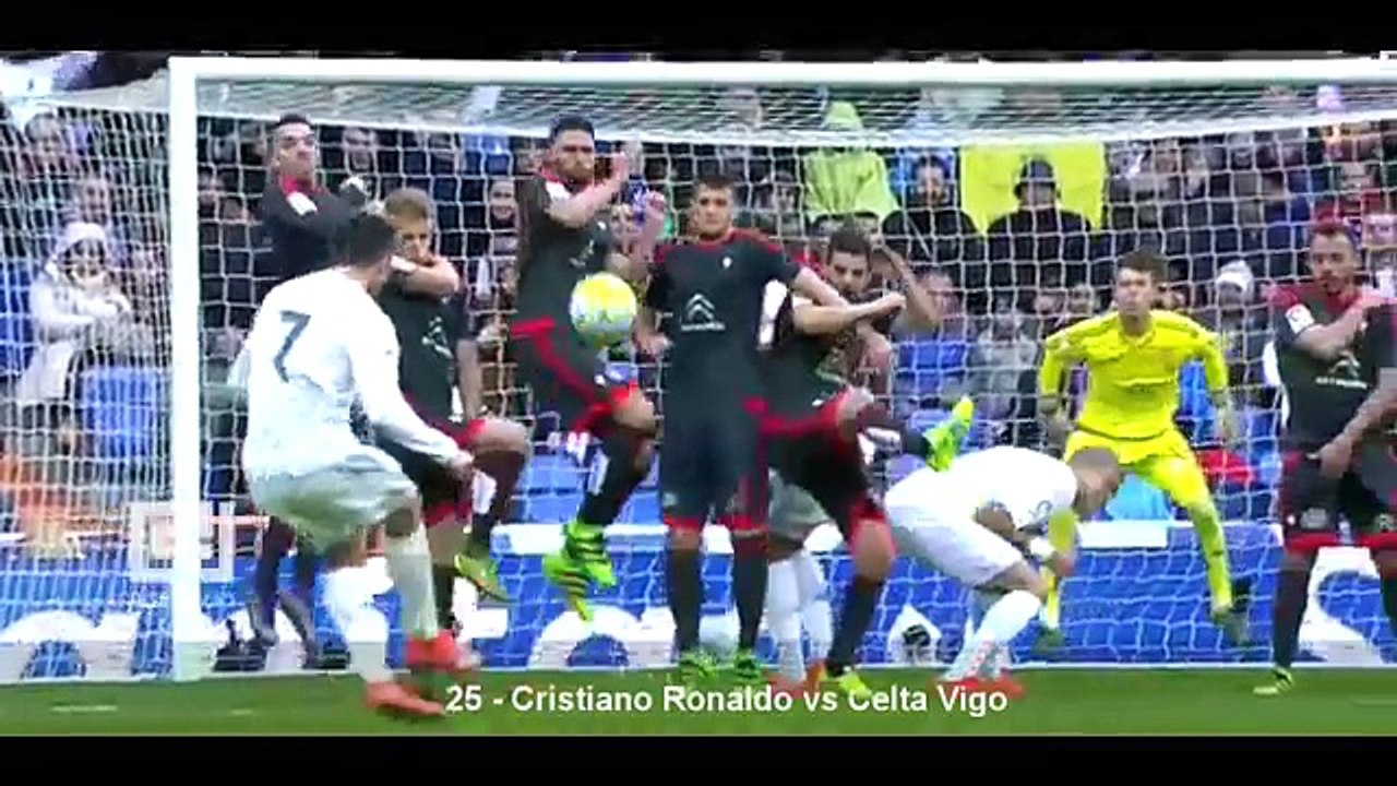 Top 25 Freekick Goals 2016