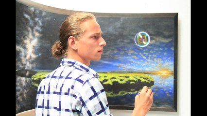 Cet artiste a mis près de 3 ans à réaliser ce time lapse hypnotique