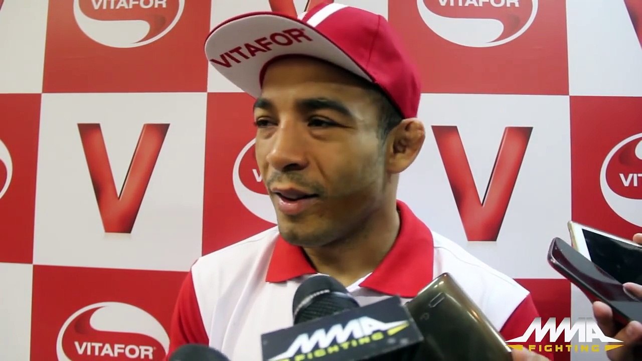 Jose Aldo Media Scrum