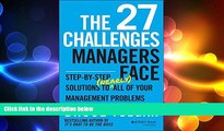 Free [PDF] Downlaod  The 27 Challenges Managers Face: Step-by-Step Solutions to (Nearly) All of