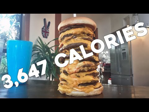 Competitive Eater Takes on 20 Patty McDonald's Cheeseburger