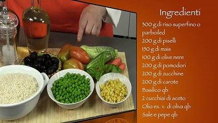 Descargar video: Insalata di riso vegana, semplice e gustosa! - Ricette estive