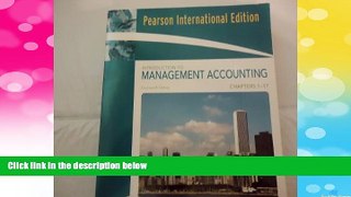 READ FREE FULL  Introduction to Management Accounting: Chapter 1-17 (14th International Edition)